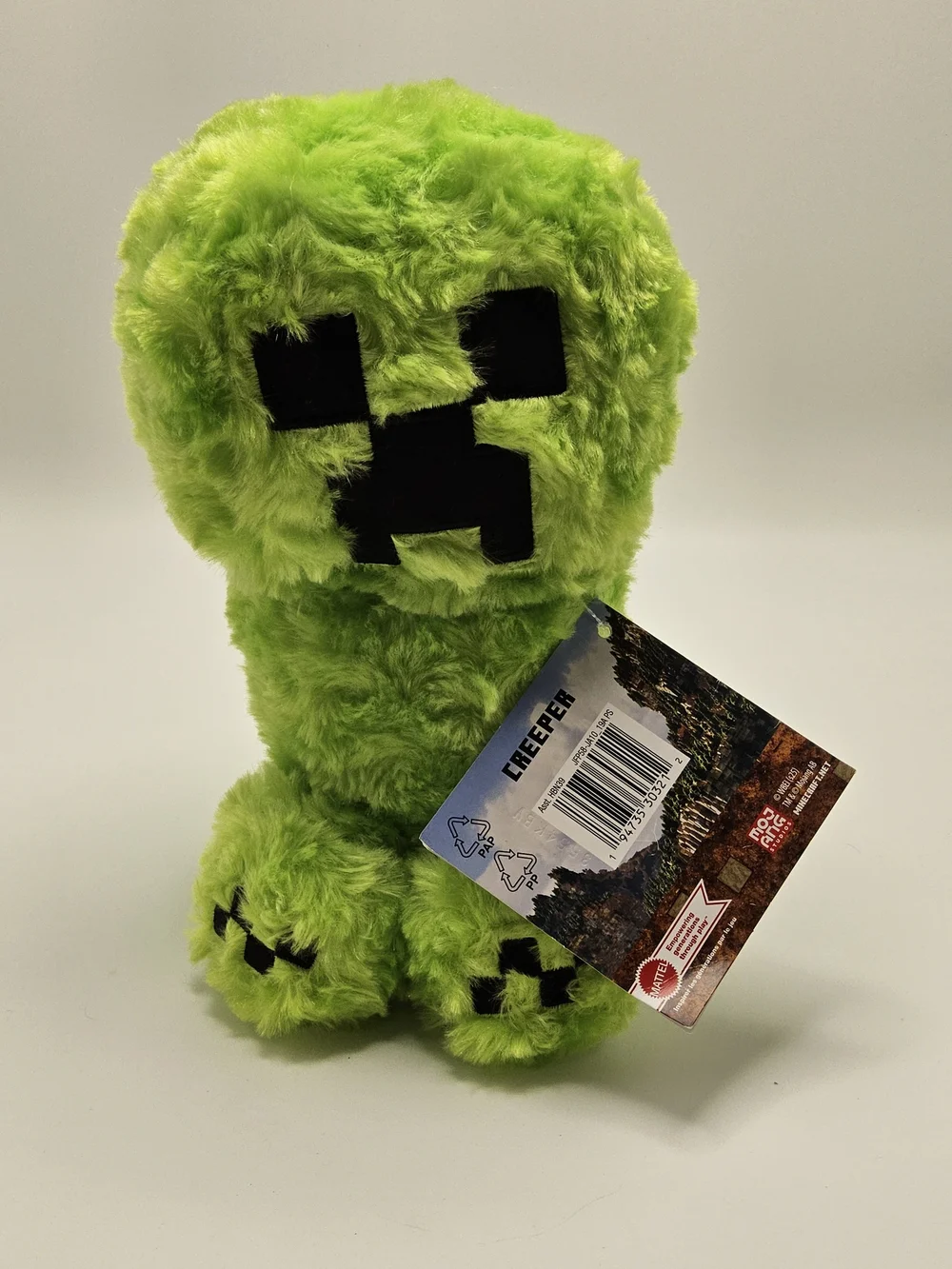 Official Minecraft Movie Creeper Plush – NWT (10